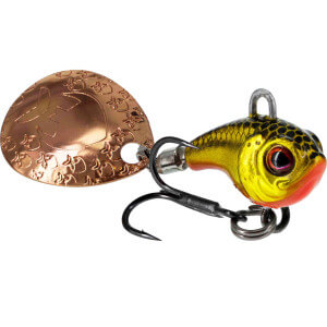 Obrázek 2 k Nástraha WESTIN Dropbite Tungsten Spin Tail Jig, Gold Rush