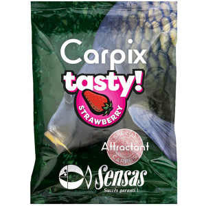 Obrázek 3 k SET SENSAS 3000 Carp Tasty Jahoda = kbelík + kšiltovka + posilovač + aromix + 2x krmivo