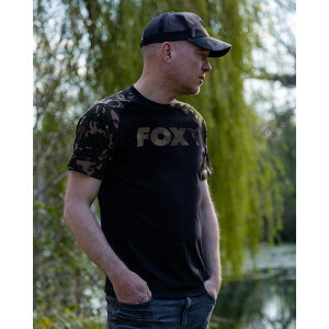 Obrázek 4 k Tričko FOX Raglan T-Shirt Black Camo