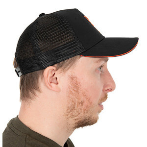 Obrázek 3 k Kšiltovka FOX Collection Trucker Cap Black & Orange