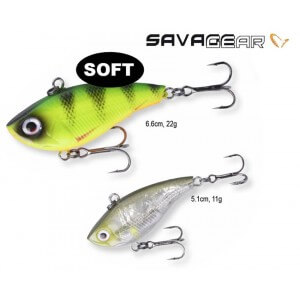 Obrázek 2 k Wobbler SAVAGE GEAR TPE Soft Vibes 6,6cm