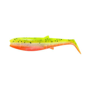 Nástraha SAVAGE GEAR Cannibal Shad, 5 ks B - Lemon Cracker Fluo