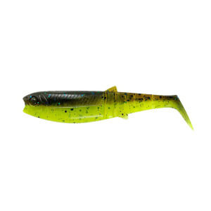 Nástraha SAVAGE GEAR Cannibal Shad, 5 ks F - Chartreuse Pumpkin