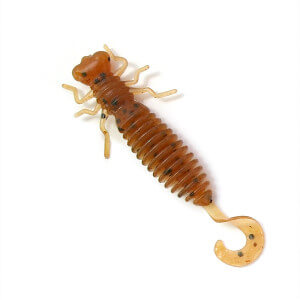 Nástraha FANATIK Larva LUX 3,5"; 8,9 cm, 4 ks barva 002